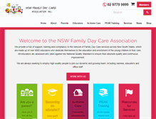 Tablet Screenshot of nswfdc.org.au